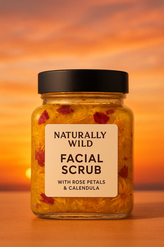 Rose & Calendula Facial scrub