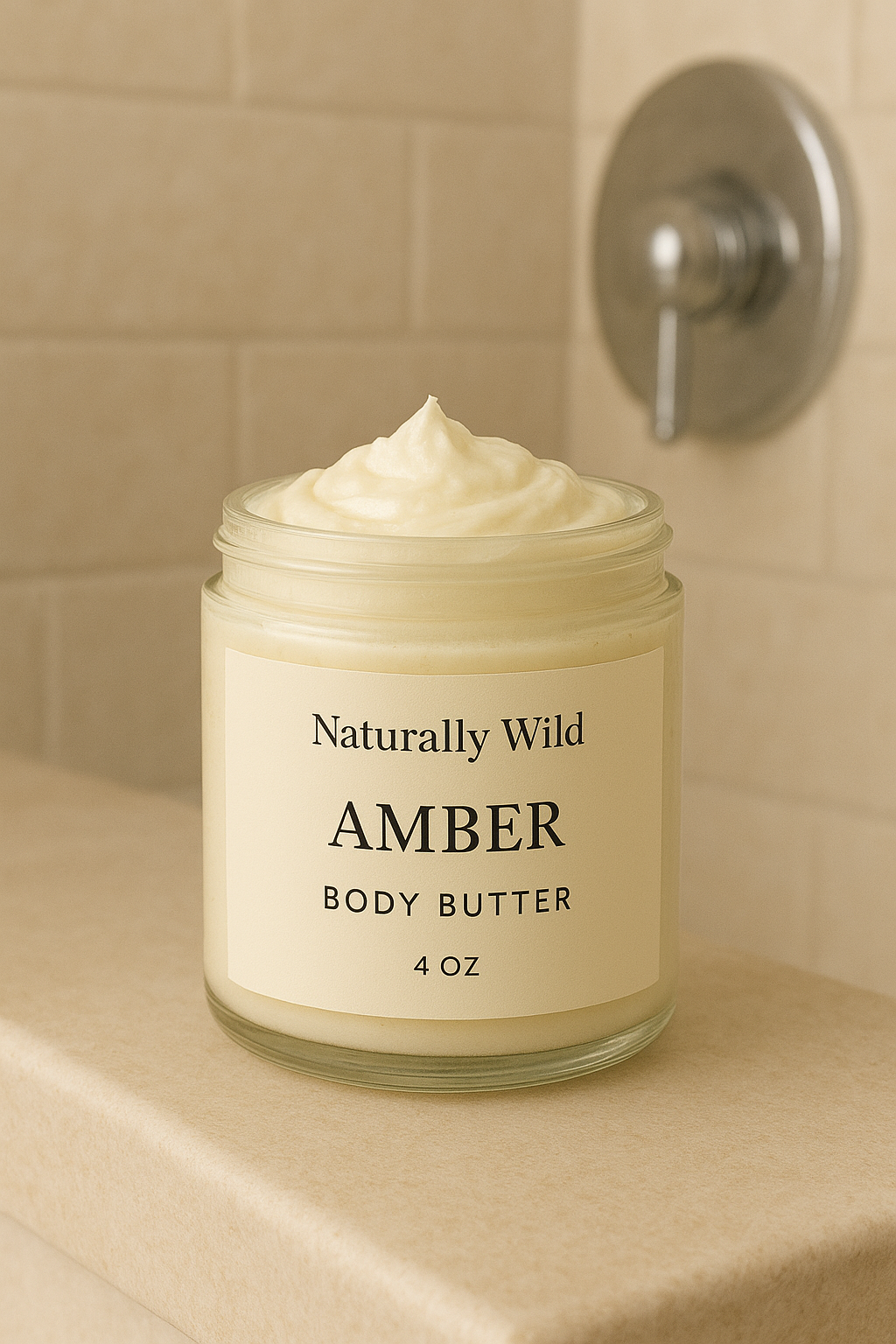 Amber body butter